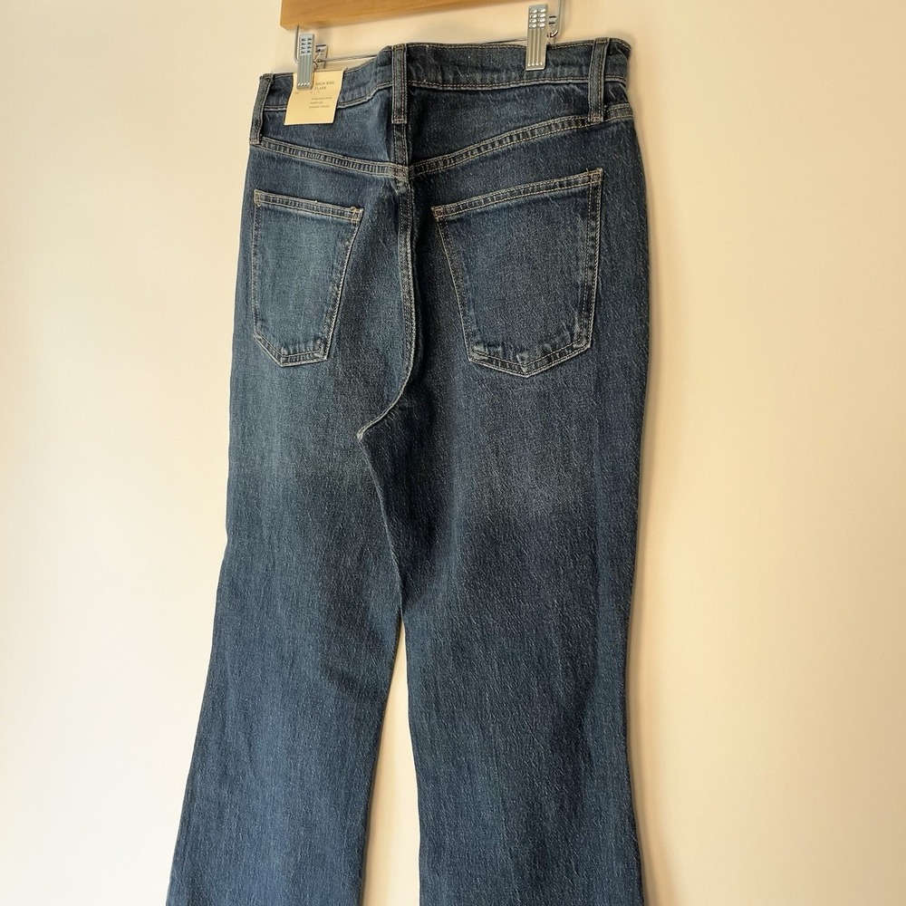 Universal Thread Women's Jeans Size 8R High Rise Flare Blue Denim New With Tags - Picture 5 of 8